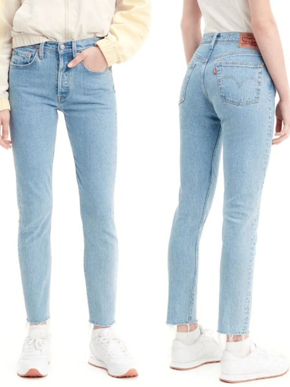 Levi’s 501 Skinny Women’s Jeans Raw Hem W25